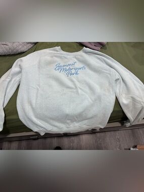 Artisan Light Blue Crewneck with Script Logo